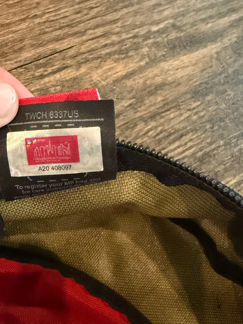 Manhattan Portage Camo Crossbody Waist Pack Green Camouflage